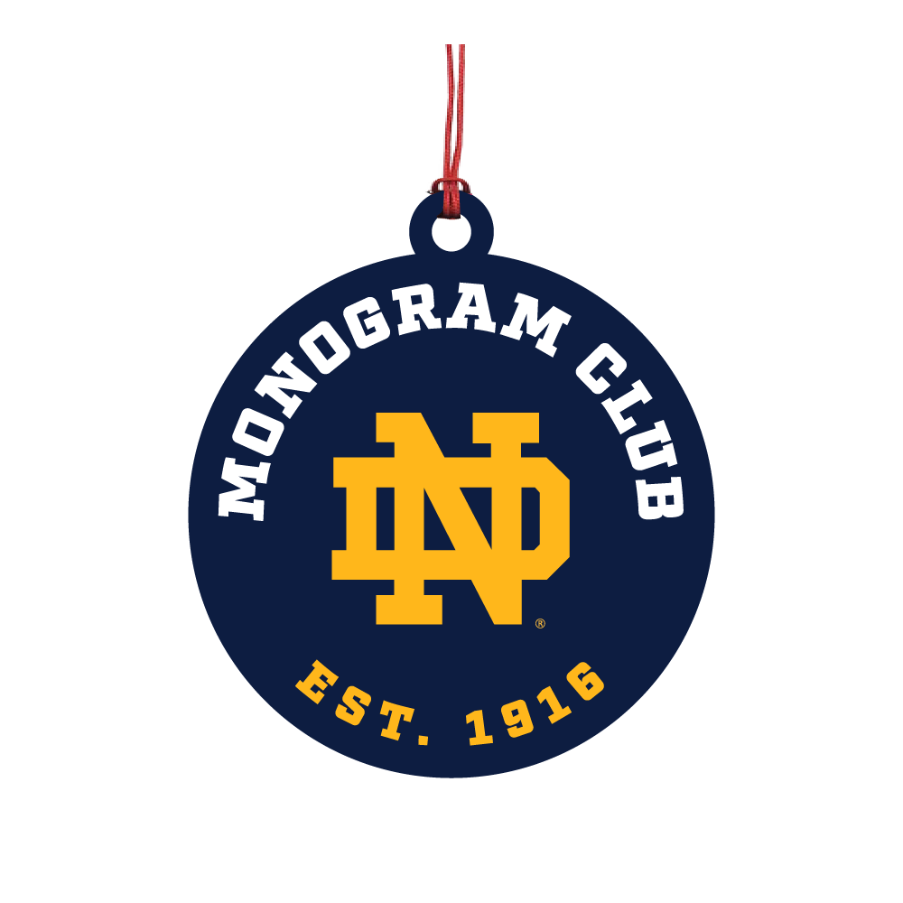 Notre Dame Custom Acrylic Ornament